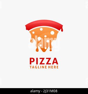 Motif triangles pizza Slices Illustration de Vecteur