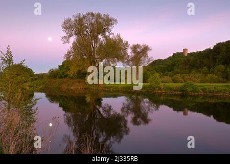 Château de Blankenstein, près de Hattingen, Ruhr, Rhénanie-du-Nord-Westphalie, Allemagne Banque D'Images