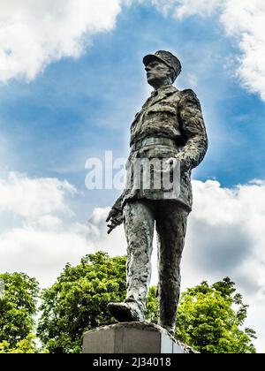 PARIS, FRANCE - 12 JUIN 2015 : mémorial de Charles de Gaulle à Paris. Il a été général français et premier président de 1959 à 1969 Banque D'Images