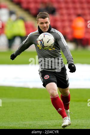 Sheffield, Angleterre, le 5th avril 2022. John Fleck de Sheffield Utd lors du match de championnat Sky Bet à Bramall Lane, Sheffield. Le crédit photo devrait se lire: Andrew Yates / Sportimage Banque D'Images