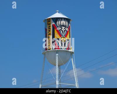 Festival d'art annuel Deep Ellum 28th Banque D'Images