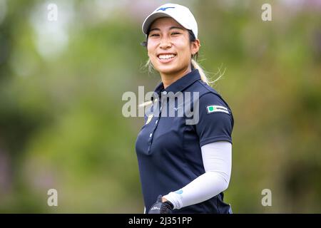 Pattaya Thaïlande - 5 avril : Nattagate Nimitpongkul de Thaïlande pendant la journée d'entraînement de la Trust Golf Asian Mixed Cup au Siam Country Club Waterside course le 5 avril 2022 à Pattaya, Thaïlande (photo d'Orange Pictures) Banque D'Images