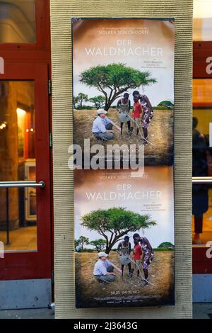 Berlin, Allemagne. 05th avril 2022. L'affiche du film 'The Woodcutter'. Crédit : Gerald Matzka/dpa/Alay Live News Banque D'Images