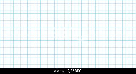 Motif sans couture en papier carré pour carnet d'école. Grille papier millimétrique. Graphique 4 x 4 par pouce. Bloc-notes pour l'écriture de hiéroglyphes. Contour modifiable Illustration de Vecteur