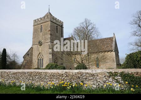 Église Saint-Pierre, Stoke Lyne, Oxfordshire Banque D'Images