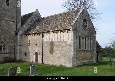 Église Saint-Pierre, Stoke Lyne, Oxfordshire Banque D'Images