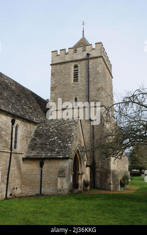 Église Saint-Pierre, Stoke Lyne, Oxfordshire Banque D'Images