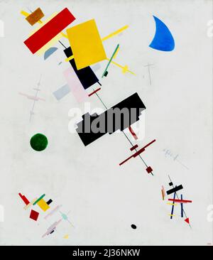 Kazimir Malevich - Supromatisme - 1915 Banque D'Images