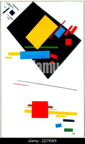 Kazimir Malevich - Supromatisme - 1915 Banque D'Images