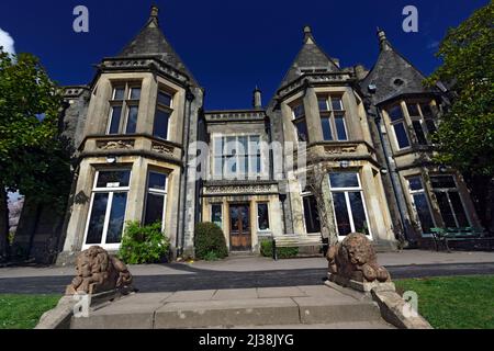 La semelle intérieure, Cour de charbon accueil propriétaire James Harvey, Llandaff, Cardiff, Pays de Galles, Royaume-Uni. Banque D'Images