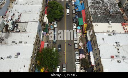 Plus de 58th rue et 8th avenue, Chinatown, Sunset Park, Brooklyn, NY Banque D'Images