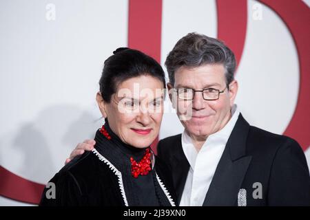 Robert Carsen, Paloma Picasso assiste au Gala lyrique du printemps avec l'américain Soprano Renee Fleming à l'Opéra Garnier de Paris le 06 avril 2022 à Paris, France. Photo de Nasser Berzane/ABACAPRESS.COM Banque D'Images