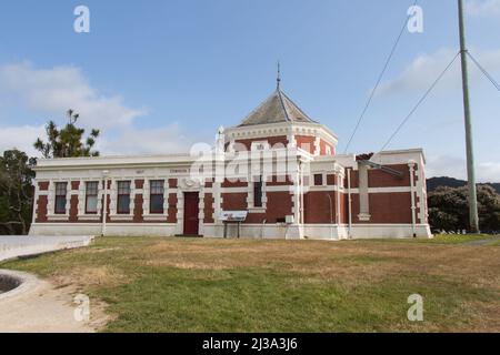 Nouvelle-Zélande, Wellington - janvier 11 2020 : vue extérieure de l'observatoire historique du Dominion le 11 2020 janvier à Wellington, Nouvelle-Zélande. Banque D'Images