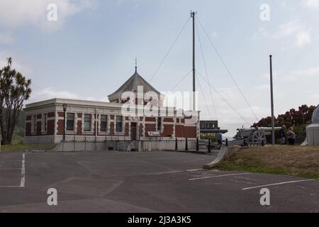 Nouvelle-Zélande, Wellington - janvier 11 2020 : vue extérieure de l'observatoire historique du Dominion le 11 2020 janvier à Wellington, Nouvelle-Zélande. Banque D'Images