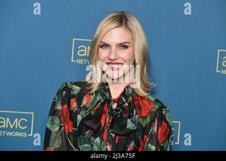 Rhea Seehorn participe à l'avant-front 2022 d'AMC Networks à HUDSON yards le 06 avril 2022 à New York. Banque D'Images