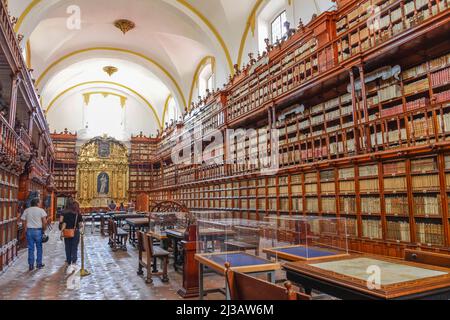 Biblioteca Palafoxiana, Puebla, Mexique Banque D'Images