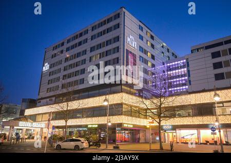 Hotel Palace, Europacenter, Budaapester Strasse, Charlottenburg, Charlottenburg-Wilmersdorf, Berlin, Allemagne Banque D'Images