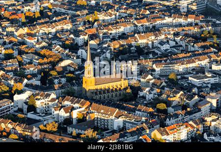 Église catholique de Saint-Marien, Nordstadt, Bonn, Rhénanie-du-Nord-Westphalie, Allemagne Banque D'Images