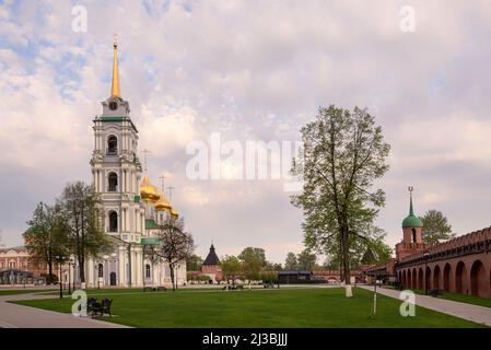 Cathédrale de l'Assomption de la Sainte Vierge au Kremlin de Tula, Russie Banque D'Images