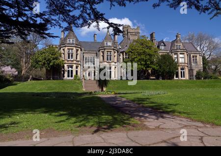 La maison victorienne et les jardins de l'Insole court ouvrent le public Banque D'Images