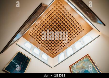 LOGRONO, ESPAGNE - nov, 2021 intérieurs de musée, Museo ,la Rioja. Photo de haute qualité Banque D'Images