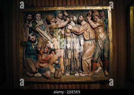 LOGRONO, ESPAGNE - nov, 2021 intérieurs de musée, Museo ,la Rioja. Photo de haute qualité Banque D'Images