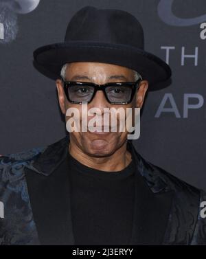 Los Angeles, États-Unis. 07th avril 2022. Giancarlo Esposito à la première du MEILLEUR APPEL d'AMC SAÜL Sixième et dernière saison qui s'est tenue au Hollywood Legion Theatre à Hollywood, CA le jeudi 7 avril 2022. (Photo par Sthanlee B. Mirador/Sipa USA) crédit: SIPA USA/Alay Live News Banque D'Images