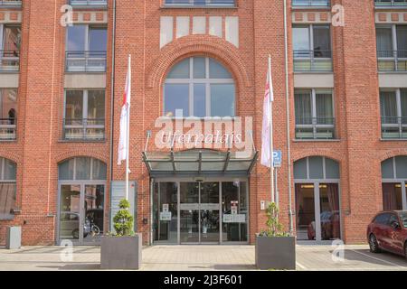 Kärnerhof, Seniorenheim, Ehemalige Schultheiß-Brauerei, Brauereihof, Wasserstadt Spandau, Hakenfelde, Spandau, Berlin, Allemagne Banque D'Images