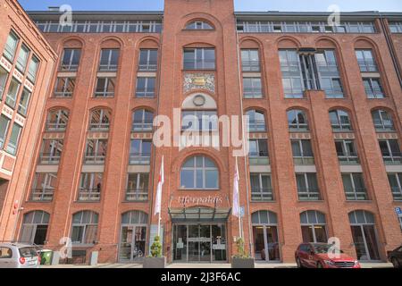 Kärnerhof, Seniorenheim, Ehemalige Schultheiß-Brauerei, Brauereihof, Wasserstadt Spandau, Hakenfelde, Spandau, Berlin, Allemagne Banque D'Images