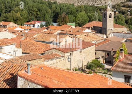 Villar del Rio est une petite ville de la province de Soria, en Espagne Banque D'Images