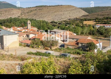 Villar del Rio est une petite ville de la province de Soria, en Espagne Banque D'Images