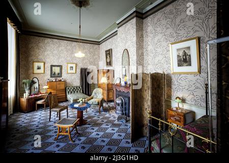 2022-04-08 10:59:50 APELDOORN - Une salle pendant la présentation de la Paleis Het Loo rénové. Le musée a fermé ses portes en 2018 pour des travaux de rénovation importants. KOEN VAN WEEL pays-bas sortie - belgique sortie Banque D'Images