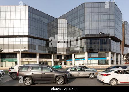 Riyad, Arabie Saoudite, 1st avril 2022 : photo de la rue de Riyad Banque D'Images