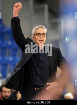 Gordon Herbert Bundepassen von Deutschland Allemagne contre Israël Basketball World Cup qualifier 28.02.2022 snp Dome Heidelberg © diebilderwelt / Alay stock Banque D'Images