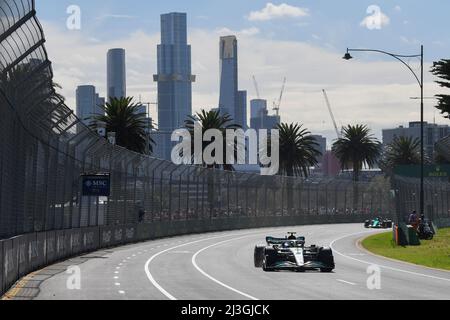 Albert Park, Melbourne, Australie. 8th avril 2022. FIA Formule 1 Grand Prix d'Australie, séances d'entraînement libre; pendant la pratique crédit: Action plus Sports/Alamy Live News Banque D'Images