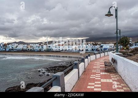 Ojos de Garza Beach à Gran Canaria, Espagne. Playa de Ojos de Garza près de l'aéroport international de Gran Canaria. Banque D'Images