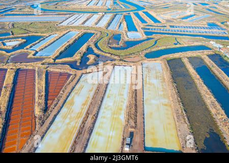 Marmites à Castro Marim au Portugal. Banque D'Images