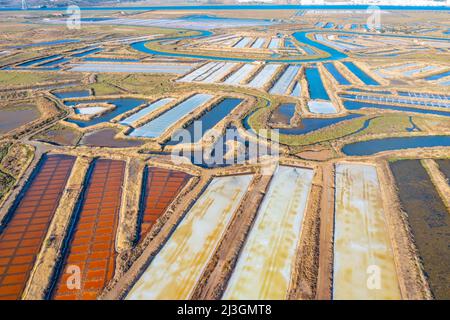 Marmites à Castro Marim au Portugal. Banque D'Images