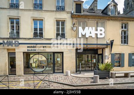 France, Calvados, Bayeux, Baron Gérard Musée d'Art et d'Histoire Banque D'Images