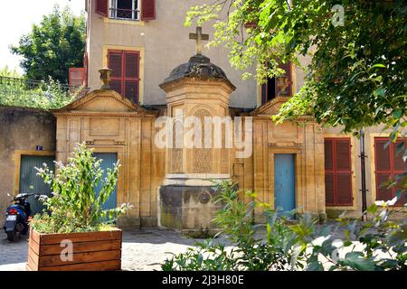 France, Moselle, Metz, place Sainte Croix Banque D'Images