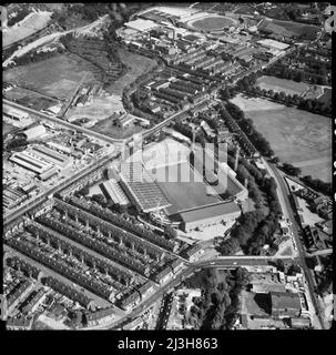 Stade Hillsborough, stade du Sheffield Wednesday football Club, Sheffield, 1969. Banque D'Images