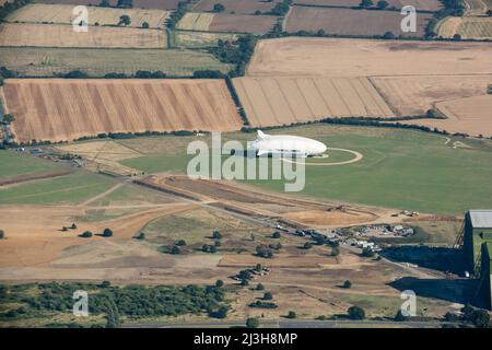 Airlander 10, un navire hybride, à Cardington, Bedfordshire, 2016. Banque D'Images