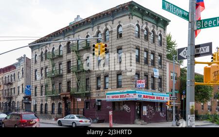 Bushwick, New York City, NY, Etats-Unis, Street Scene Banque D'Images