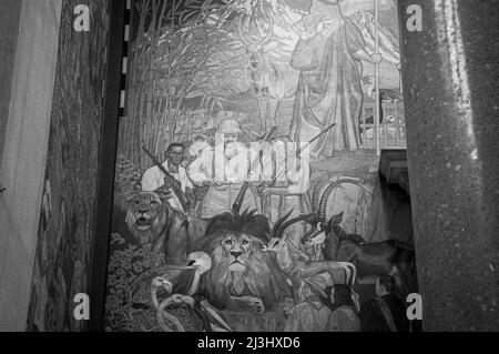 81 STREET - MUSEUM OF NATURAL HISTORY, New York City, NY, États-Unis, lieu de tournage de « Night at the Museum » Banque D'Images