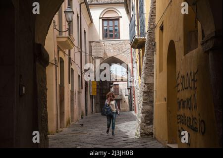 Benevento, Italie 11/05/2016: Centre historique. ©Andrea Sabbadini Banque D'Images