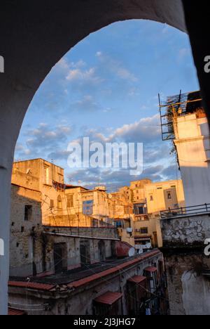 Naples, Italie 09/01/2008: Rione Montecalvario. ©Andrea Sabbadini Banque D'Images