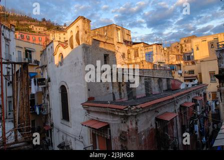 Naples, Italie 09/01/2008: Rione Montecalvario. ©Andrea Sabbadini Banque D'Images