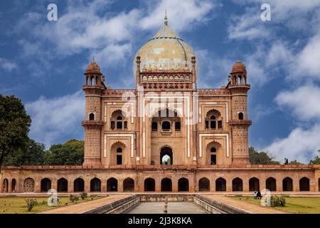 New Delhi, Inde. Tombe de Safdarjang, construite en 1753-54. Banque D'Images