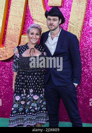 Londres, Royaume-Uni. 31st mars 2022. Aaron Nee participe au contrôle spécial britannique de The Lost City à Cineworld Leicester Square à Londres. Crédit : SOPA Images Limited/Alamy Live News Banque D'Images