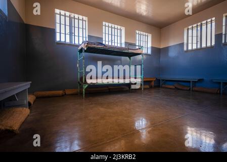 Prison de Robben Island en Afrique du Sud; Robben Island, Cape Town, Western Cape, Afrique du Sud Banque D'Images